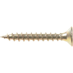 Parafuso Madeira 3,5 x 25 mm Chipboard Pozidrive 500 Peças Vonder