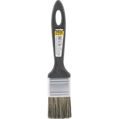 Pincel 1.1/2 Cerdas Gris Cabo Plástico Tintas Latéx E Vonder