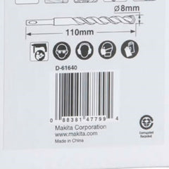 Brocas SDS-Plus 8 x 110 mm Conj, C/50pcs Makita
