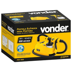 Pistola para Pintura Elétrica 1,8mm 400 Watts 220V PEV 900 Vonder