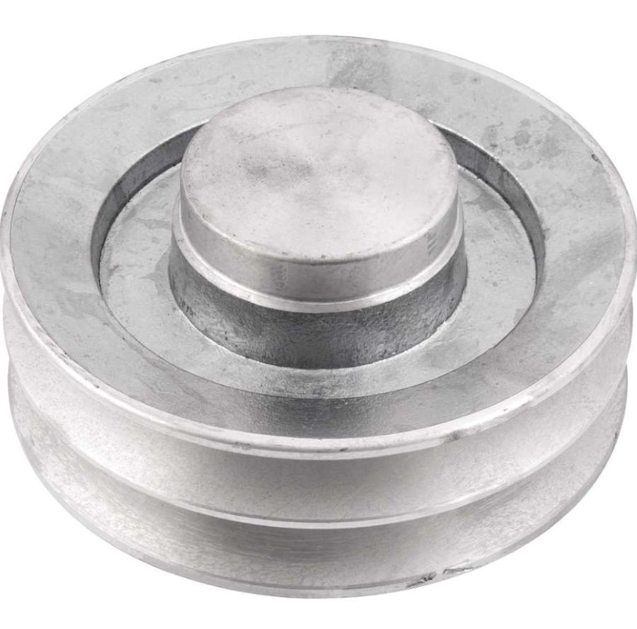 Polia alumínio 140mm 2 canais perfil b Vonder