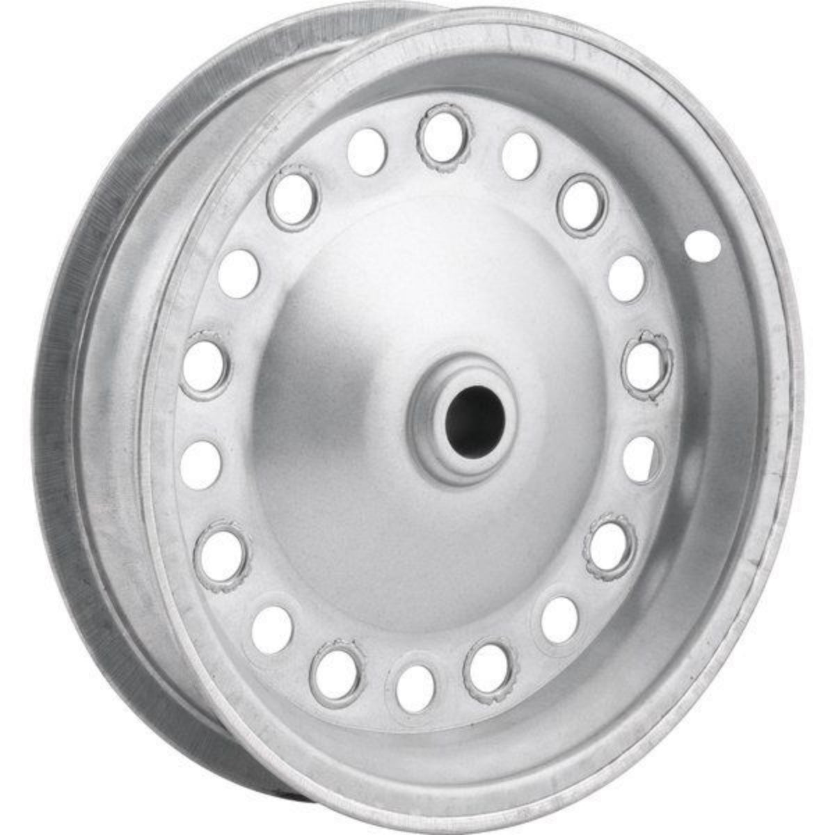 Aro Metálico 3,25x8 Com Bucha Eixo 19mm Para Carrinho De Mão