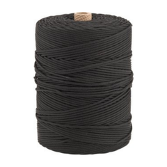 Corda Trançada 3,5mm 1,0kg 169m Preta P Vonder
