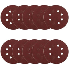 Discos de Lixa 125 mm Grão 80 Embalagem com 10 Unidades D-54156 Makita