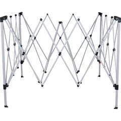 Tenda Gazebo Dobrável Alum. 3,00 X 3,00 m Turquesa - Mormaii