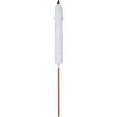 Ombrellone Madeira Cobertura PVC 2,00m Branco Bel Lazer