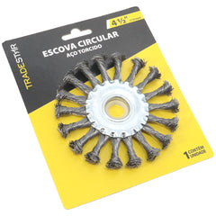 Escova Circular 4.1/2'' Aço Torcido Tradestar