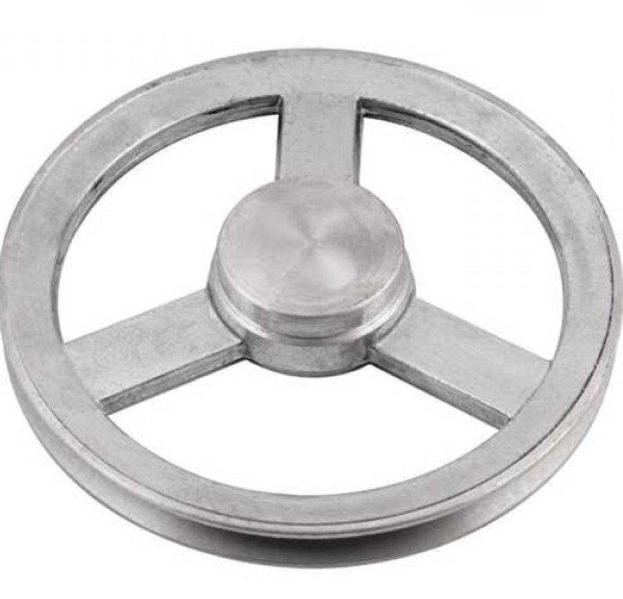 Polia Alumínio 180mm 1 Canal Perfil A Vonder