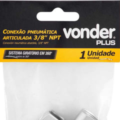 Conexão Articulada 3/8" Vonder Plus
