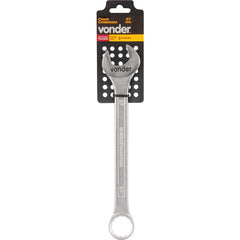 Chave combinada 27mm cromo vanádio cromada cartela - Vonder