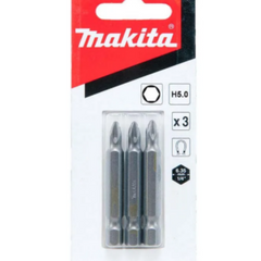 Ponta Bits de Torção (3 Peças) Hexagonal 5,0-50 mm Makita