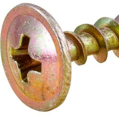 Parafuso Madeira 4,0 x 25 mm Chipboard Cabeça Flangeada Phillips 500 Peças Vonder