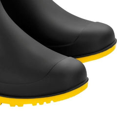 Bota (Ak) Pvc 44 Preta/Amarela C3/4 Cf Vonder