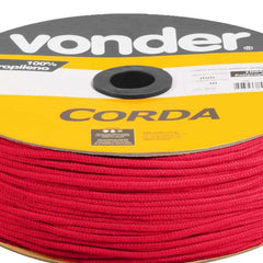 Corda Multifil Tranç 3mmx625m 2,7kg Vermelha carretel Vonder