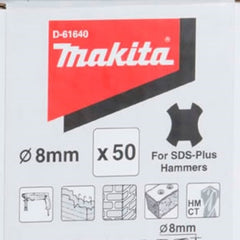 Brocas SDS-Plus 8 x 110 mm Conj, C/50pcs Makita