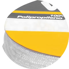 Corda Multifilamento Trançada 3,0mm x 625m 3kg Branca Vonder Carretel Rolo Industrial Agricultura