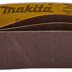 Conjunto de Cinta Lixa 610 x 76 mm A40 com 3 Peças Makita