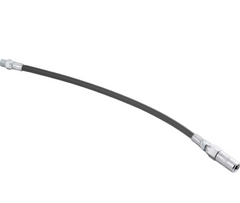 Extensão flexível p/ bomba graxa 34cm 1/8" npt c/ bico
