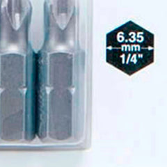 Ponta Bits Conjunto 3 Peças Ph 3-25 mm Makita