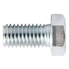 Parafuso Sextavado Zincado 1/2" x 1" Rosca Total Grossa UNC 100 Peças Aço G2 Vonder Caixa Cento