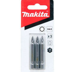 Ponta Bits de Torção (3 Peças) Hexagonal 4,0-50 mm Makita
