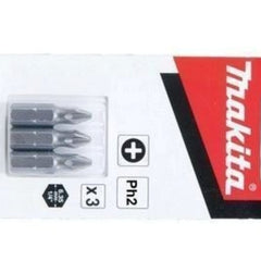 Ponta Bits Conjunto 3 Peças Ph 2-25 mm Makita