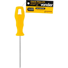 Chave phillips 1/8x3" n.0 cromo vanádio Vonder
