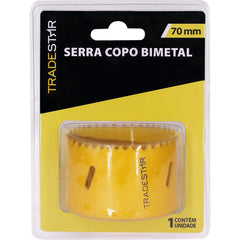 Serra Copo 70 mm Aço Rápido Bimetal Tradestar