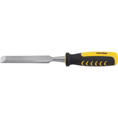 Formão chanfrado 3/8" aço carbono cabo emborrachado Vonder