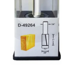 Fresa Rabo de Andorinha 3/8" Haste 1/4" Makita