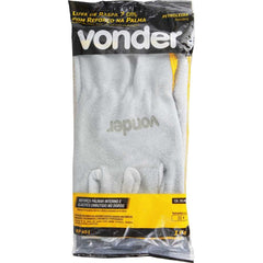 Luva Raspa com Reforço Palma 7 cm Petrol Vonder