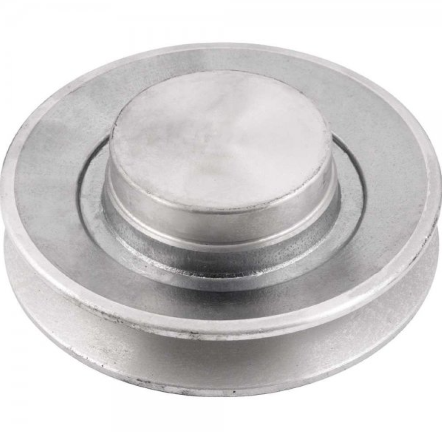 Polia alumínio 120mm 1 canal perfil b Vonder