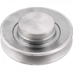 Polia alumínio 120mm 1 canal perfil b Vonder