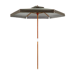 Ombrellone Madeira Cobertura Pvc 2,00 M Marrom Bel Lazer