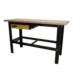 Bancada Oficina Fechada 400kgf Com 2 Portas Tampo de 40mm Pintura Epóxi BMLF-1500 Lynus