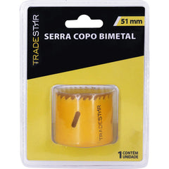 Serra Copo 51 mm Aço Rápido Bimetal Tradestar