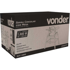 Serra circular de mesa 10" 1800 watts 127V scv1800 Vonder