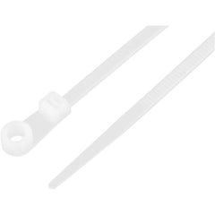 Abraçadeira Nylon para Parafusos 150 x 3,6 Branca 100 Peças Vonder