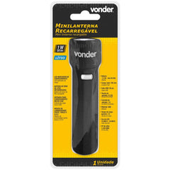 Lanterna Mini Recarregavel Litio Vonder