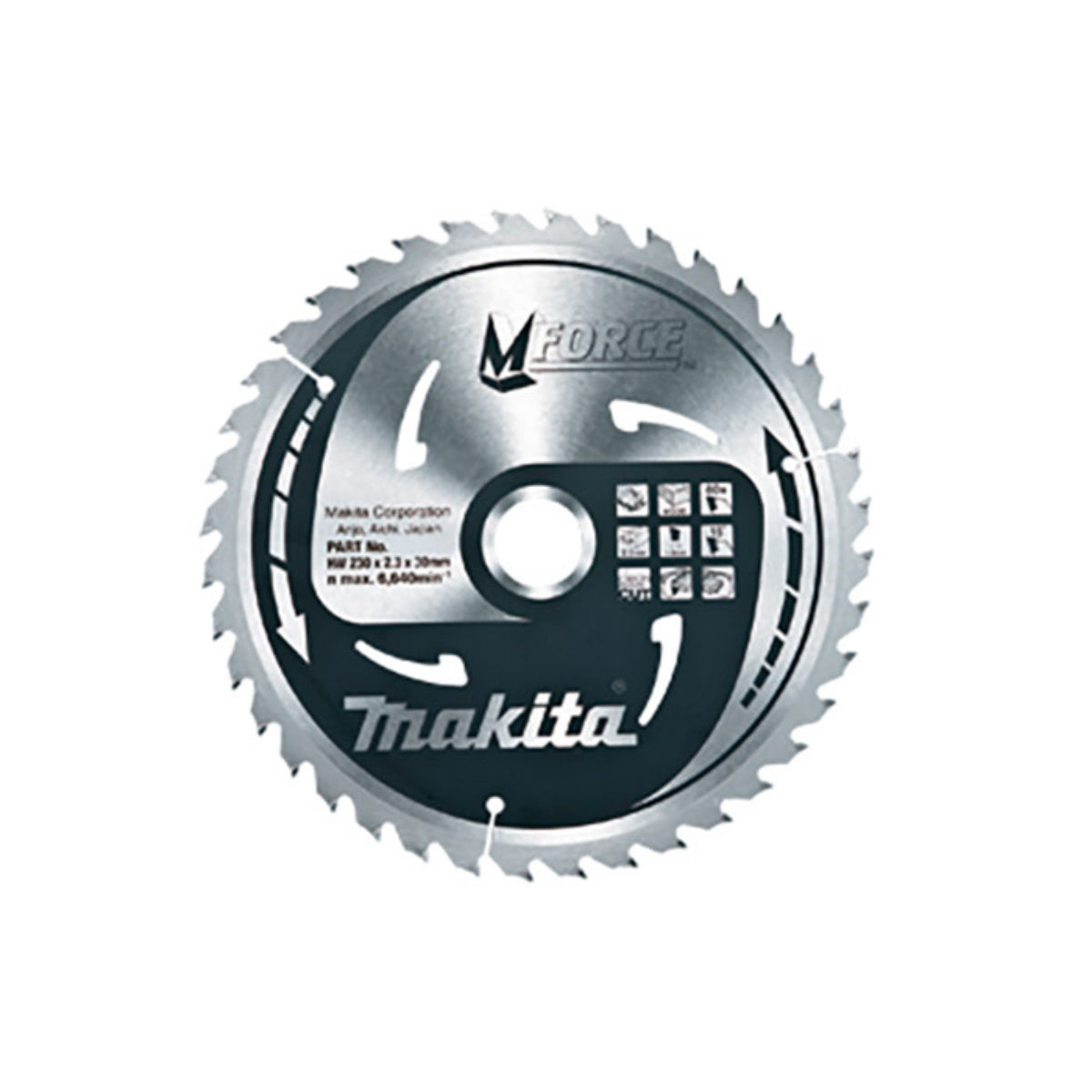 Disco Serra 18 Dentes 270 mm x 25,4 mm B-12843 Makita