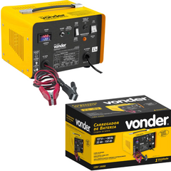 Carregador de bateria 32-150ah 12v 127v cbv1600 Vonder