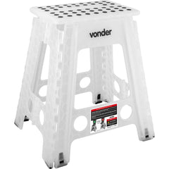 Banqueta Plástica Dobrável Altura 450mm Vonder
