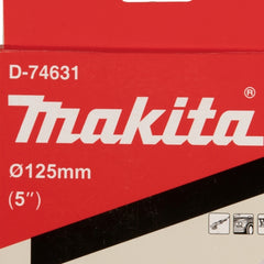 Apoio de Feltro 125 mm D-74631 para Polimento D-74631 Makita
