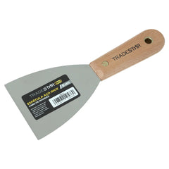 Espátula 8 cm Inox Cabo Madeira Tradestar