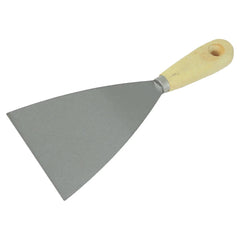 Espátula 10 cm Aço Cabo Madeira Tradestar