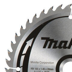 Disco Serra TCT 165 x 20 mm 44T B-53241 Makita