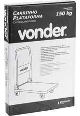Carrinho Plataforma 150kg Plástico - Vonder