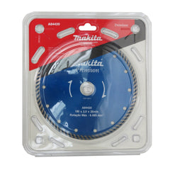 Disco Diamantado Turbo 180 mm x 25 mm A-84420 Makita