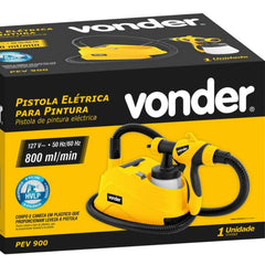 Pistola Pintura Elétrica 1,8mm 550W PEV900 127V Hvlp Vonder
