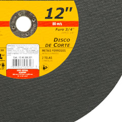Disco de Corte 300,0X3,2X19,05 DCV Vonder
